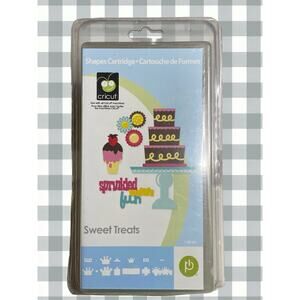 Cricut Shapes Cartridge — Sweet Treats (New, Sealed, Retired 2011)